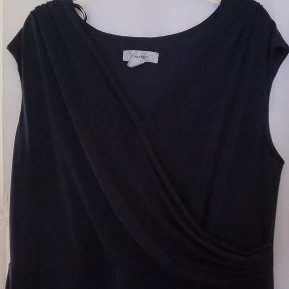 Dress Barn Dresses & Skirts - SLINKY Dress Barn navy blue dress size 16